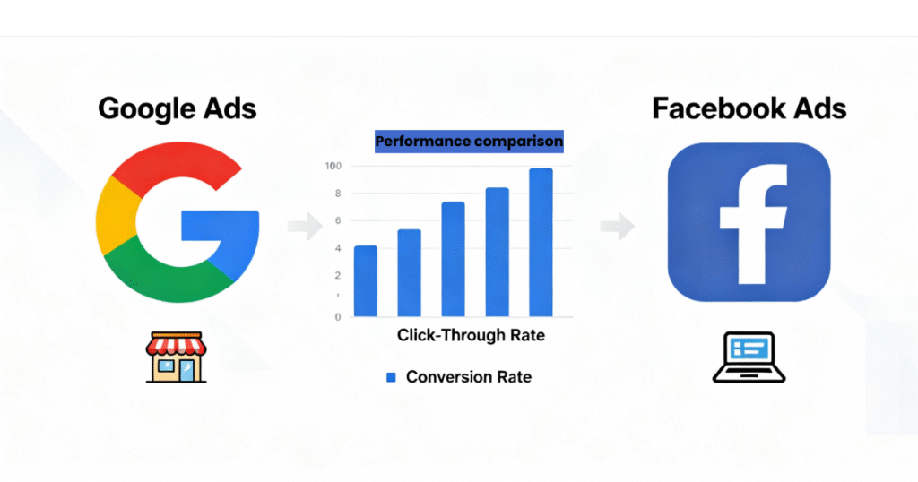 Google Ads vs. Facebook Ads – Which is Better for Small Businesses